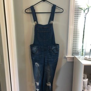 Wax Jean Denim overalls